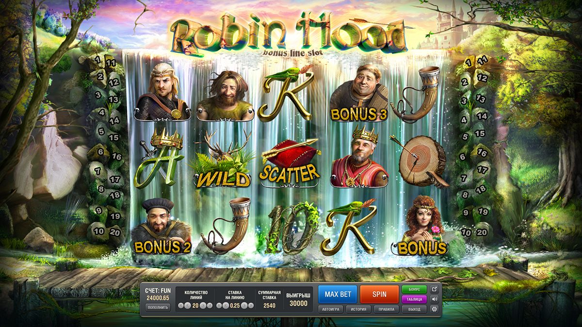 slot Robin Hood, jogo de cassino online, aventura, prêmios, Robin Hood.